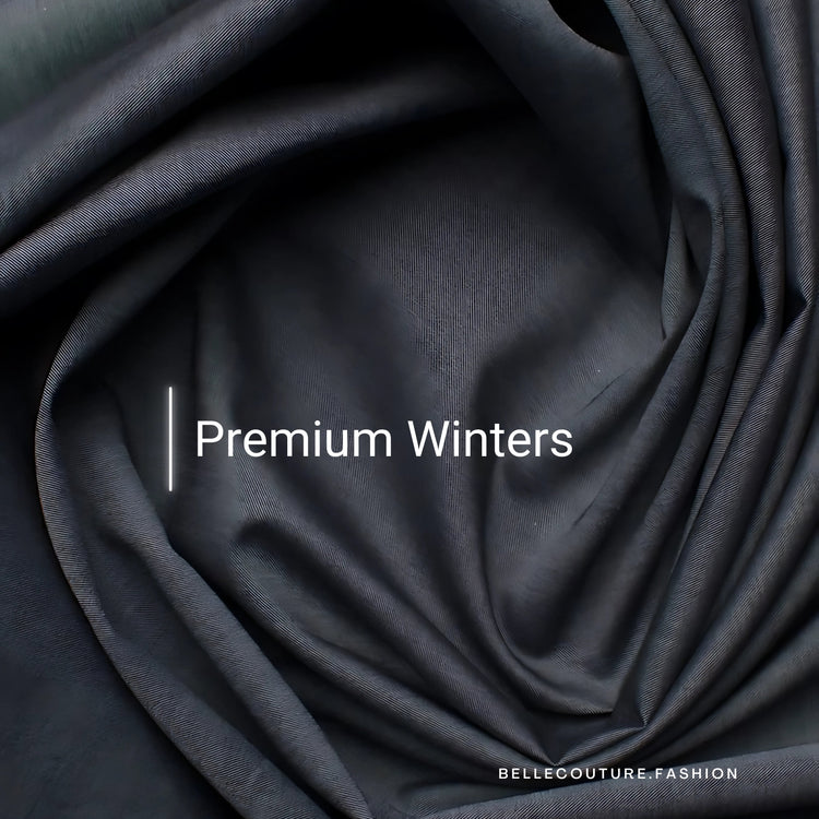 Luxury winter collection featuring warm and stylish fabrics